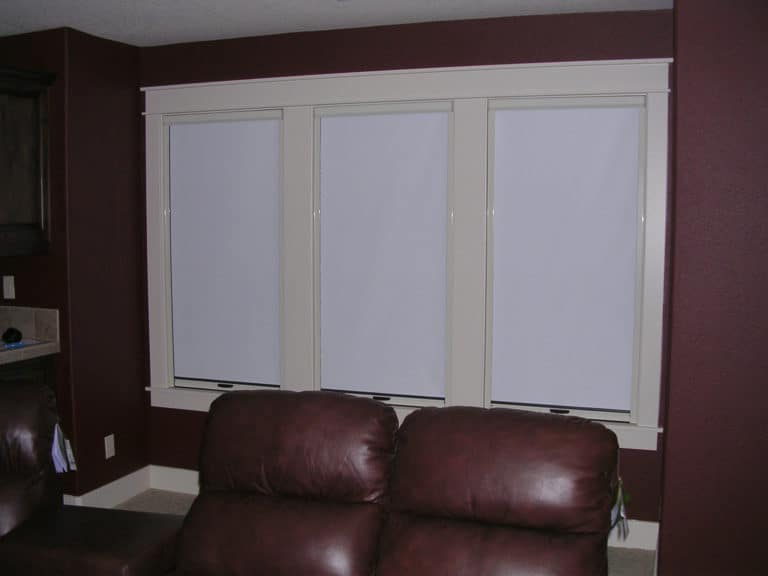 Theater Room Blackout Shades