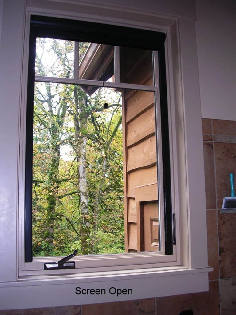 Casement Window Retractable Screen